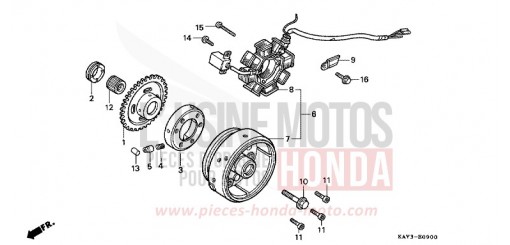 GENERATRICE NX125K de 1989